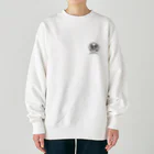 †魚虎†のおシャチ真っ暗… Heavyweight Crew Neck Sweatshirt