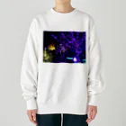 morinoyouseiのキラキラ輝くイルミネーションの世界 Heavyweight Crew Neck Sweatshirt