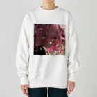 ぶーたんの雨音と共に Heavyweight Crew Neck Sweatshirt