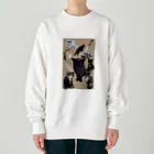 塩昆布🌊ストアーの実家の猫軍団 Heavyweight Crew Neck Sweatshirt