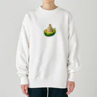 かるるんショップのメロンと生クリームとさくらんぼ Heavyweight Crew Neck Sweatshirt