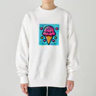 何でもありデザインのアイス Heavyweight Crew Neck Sweatshirt