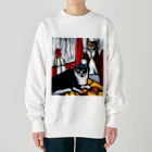 Ppit8の名探偵の秘密基地 Heavyweight Crew Neck Sweatshirt