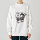 エナメルストア SUZURI店のカートに乗るマエバサン Heavyweight Crew Neck Sweatshirt