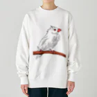 Lily bird（リリーバード）の水浴び文鳥 カラー Heavyweight Crew Neck Sweatshirt