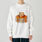 Slabo+Kariiのホットケーキとクマさん Heavyweight Crew Neck Sweatshirt