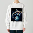 Create your own originalのスター・フィッシュキャット Heavyweight Crew Neck Sweatshirt