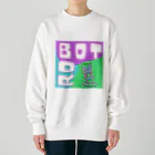 design labのBOT BOY - Pink Pop Edition Heavyweight Crew Neck Sweatshirt