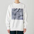 采-aya-の道中、冬 Heavyweight Crew Neck Sweatshirt