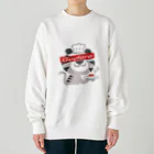 ぐぅトラキッチンの目隠しトラ Heavyweight Crew Neck Sweatshirt