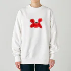 愛着バグのカニ風船 Heavyweight Crew Neck Sweatshirt