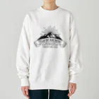 SANKAKU DESIGN STOREの定時で帰りたい for MOUNTAIN。 黒 Heavyweight Crew Neck Sweatshirt