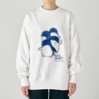 ヤママユ(ヤママユ・ペンギイナ)の赤ちゃん…じゃねェよ！！！byフェアリーペンギン Heavyweight Crew Neck Sweatshirt