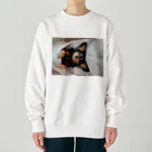 ShirauonomeのNisyinariペンギン Heavyweight Crew Neck Sweatshirt