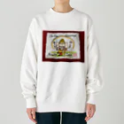 KIYOKA88WONDERLANDのガネーシャ神・マントラ　開運 Heavyweight Crew Neck Sweatshirt