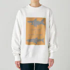 図鑑TのスズリのUBAZAME ＆ JINBEIZAME Heavyweight Crew Neck Sweatshirt