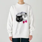 イラスト MONYAAT のCT107 もじゃもじゃ★ぱっふん*wanwanwanA Heavyweight Crew Neck Sweatshirt