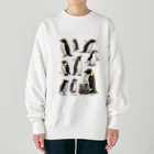 huroshikiのペンギンだらけ Heavyweight Crew Neck Sweatshirt