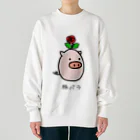 脂身通信Ｚの豚バラ Heavyweight Crew Neck Sweatshirt