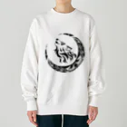 ラルゴのTribal Wolf Heavyweight Crew Neck Sweatshirt