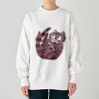 大統領のねこちゃんグッズのマダム・ミーシャ Heavyweight Crew Neck Sweatshirt