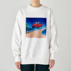 大橋裕之のビーチ Heavyweight Crew Neck Sweatshirt