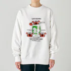 イラスト MONYAAT のたしかにソーダ Heavyweight Crew Neck Sweatshirt