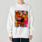 ヒラモトユミエのぶつけたいの Heavyweight Crew Neck Sweatshirt