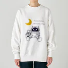 ナンカヨーカイ堂の月より団子 Heavyweight Crew Neck Sweatshirt