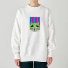 SHOP ベアたんのチベットスナギツネさんRE-MIX Heavyweight Crew Neck Sweatshirt