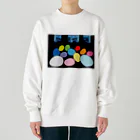 Blupiggの星の行進 Heavyweight Crew Neck Sweatshirt