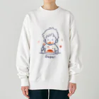 ともけーの白だけどパスタOKなスウェット Heavyweight Crew Neck Sweatshirt