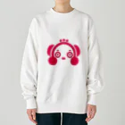 ドキドキお寿司文化会館のどうぶつ　サル Heavyweight Crew Neck Sweatshirt