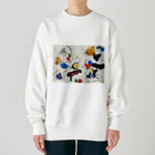 きたのかんむりのちょうちょ Heavyweight Crew Neck Sweatshirt