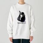 kocoon（コクーン）の夜型生活のネコ Heavyweight Crew Neck Sweatshirt