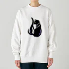 kocoon（コクーン）の夜型生活のネコ（文字無し） Heavyweight Crew Neck Sweatshirt