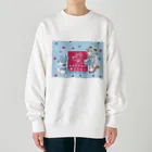 obosa_DENS/SABEAR_shop ＠SUZURIのsabear dogs キービジュアル_ウエア Heavyweight Crew Neck Sweatshirt