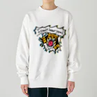 いぜむのトラ「声出せ！」 Heavyweight Crew Neck Sweatshirt