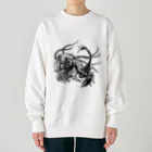 Alba spinaの砂漠の薔薇蠍 Heavyweight Crew Neck Sweatshirt