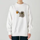 ＋Whimsyのなまけものビール Heavyweight Crew Neck Sweatshirt