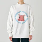 LalaHangeulのFlapjack Octopus(メンダコ) 英語バージョン Heavyweight Crew Neck Sweatshirt