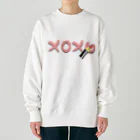 A33のxoxo ヘビーウェイトスウェット