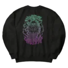 Y's Ink Works Official Shop at suzuriのY'sロゴ Fox (Color Print) Heavyweight Crew Neck Sweatshirt