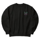 Y's Ink Works Official Shop at suzuriのY'sロゴ Fox (Color Print) Heavyweight Crew Neck Sweatshirt