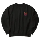 Y's Ink Works Official Shop at suzuriのY'sロゴ Skull  (Color Print) Heavyweight Crew Neck Sweatshirt