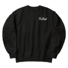 トト / TraBest - コスパの良い旅Vlogの全3色 白ロゴ 白字バックプリント ヘビーウェイトスウェット Heavyweight Crew Neck Sweatshirt