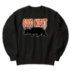 BATKEI ARTのGOOD NIGHT Heavyweight Crew Neck Sweatshirt