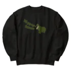 キッズモード某の吠えるヒポポタマス Heavyweight Crew Neck Sweatshirt