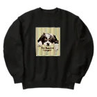 Paws & Whiskers Havenのキャバリア 🤎 MacKey Heavyweight Crew Neck Sweatshirt