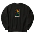 みにゃ次郎のタロットTOWERS Heavyweight Crew Neck Sweatshirt